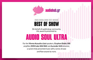 Greece Best of Show 2017 for the DA2 reference DAC