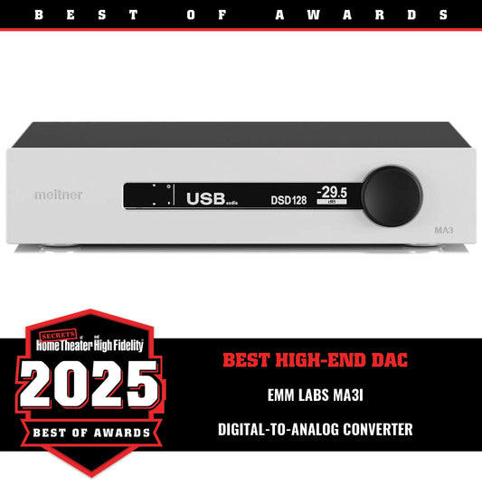 EMM Labs Meitner MA3i Wins “Best High-End DAC” for 2025